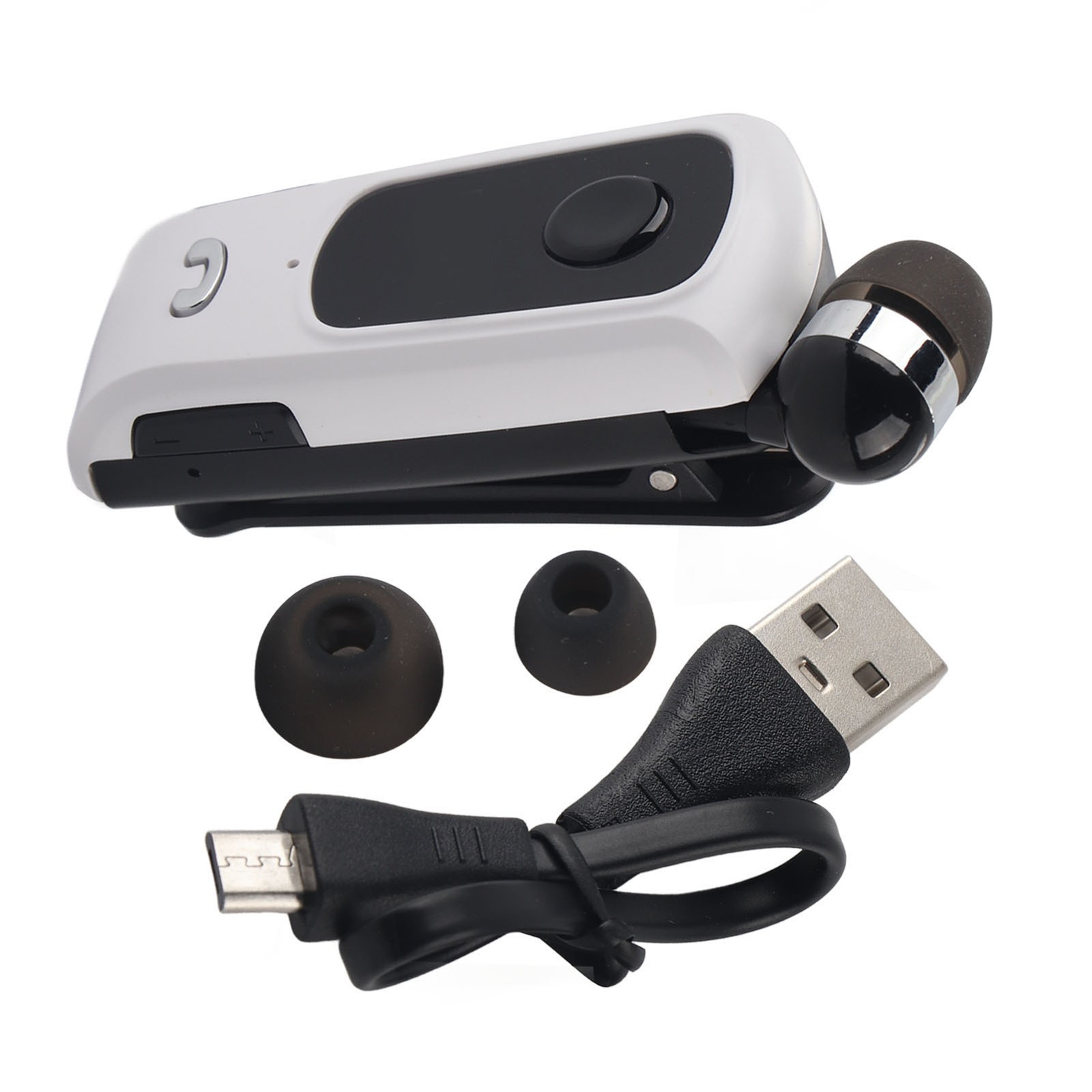 F920 Sports Bluetooth Headset Retractable Handsfree Earpiece For Sports