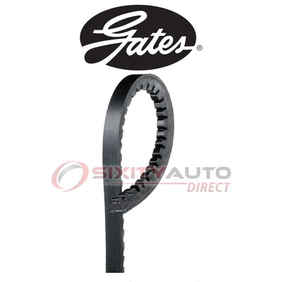 Gates Alternator Air Conditioning Drive Belt for 1974-1976 Plymouth Duster gu