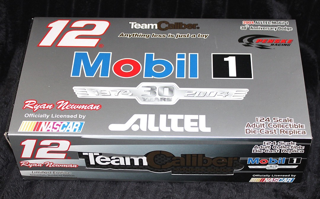 Team Caliber #12 Mobile1/AllTel - 1:24 - Ryan Newman - 2004 - New In Box