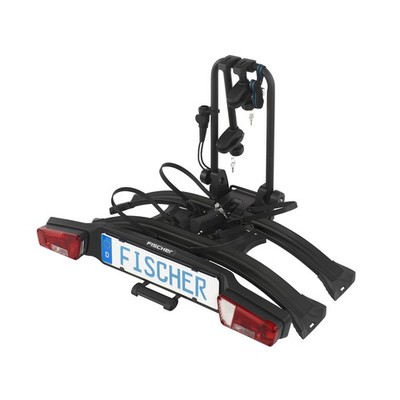 Kupplungs- Fahrradträger FISCHER RoadLine Heckträger 60kg 2 E-Bikes Fahrräder