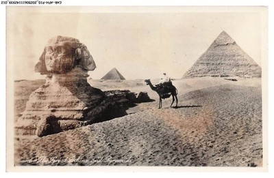 CAR-AFHP10-0471-EGYPT - CAIRO - The great sphinx and pyramids