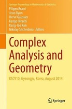 Complex Analysis and Geometry - 9784431557432