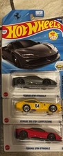 2025 Hot Wheels Ferrari 5 Pack Stradale Exclusive Plus 3 Mainlines 8 Cars Total