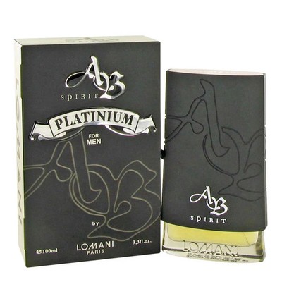 AB Spirit Platinum 3.4 Oz Spray Eau de Toilette for Men DISCONTINUED