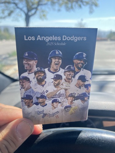 2025 Los Angeles Dodgers Baseball Schedule Brand New Star Players Montage ⚾️⚾️ - Picture 1 of 1