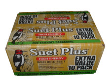 Wild Bird Suet Cakes 10 pack of 11 Ounce ST. ALBANS BAY PLUS