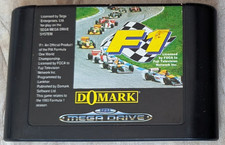 Thumbnail of ebay&reg; auction 206485700041 | Sega Mega Drive Spiel  - F1 Formula One - DOMARK F1 MEGADRIVE