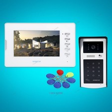 7inch Wired Video Door Entry Call System with IR Night Vision for Home Security
