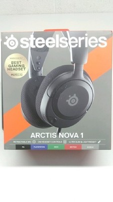 SteelSeries Arctis Nova 1 61606 Gaming Headset Wired Noise-Cancelling Mic Black