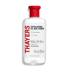 Thayer'S 2% AHA Exfoliating Toner, Smoothing and Pore Refining Skin Care for Al
