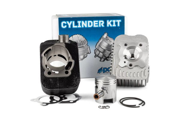 Zylinder Kit Polini Racing 65Ccm 12Mm Kobo Grauguss Piaggio Ciao-image