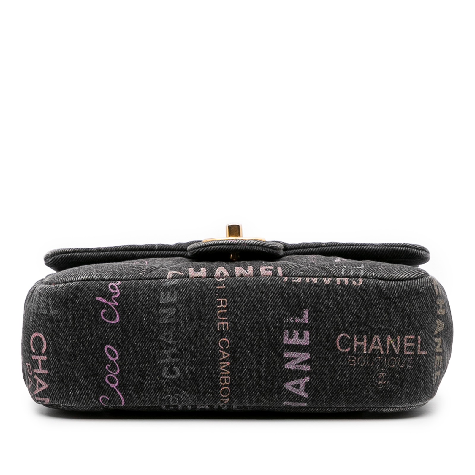 Authenticated Chanel Mini Rectangular Quilted  Mo… - image 3