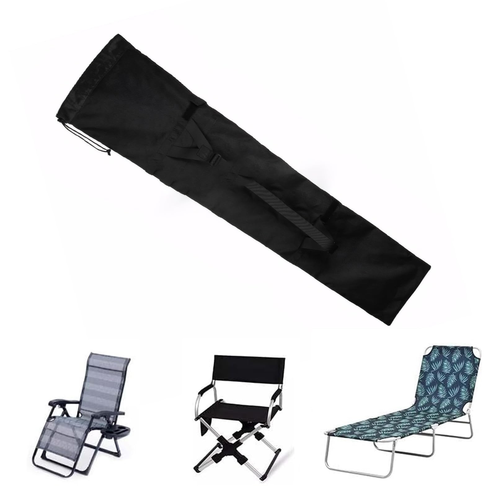 48 Inch Camping Chair Large Replacement Bag, Outdoor Folding Chair Carrying B...