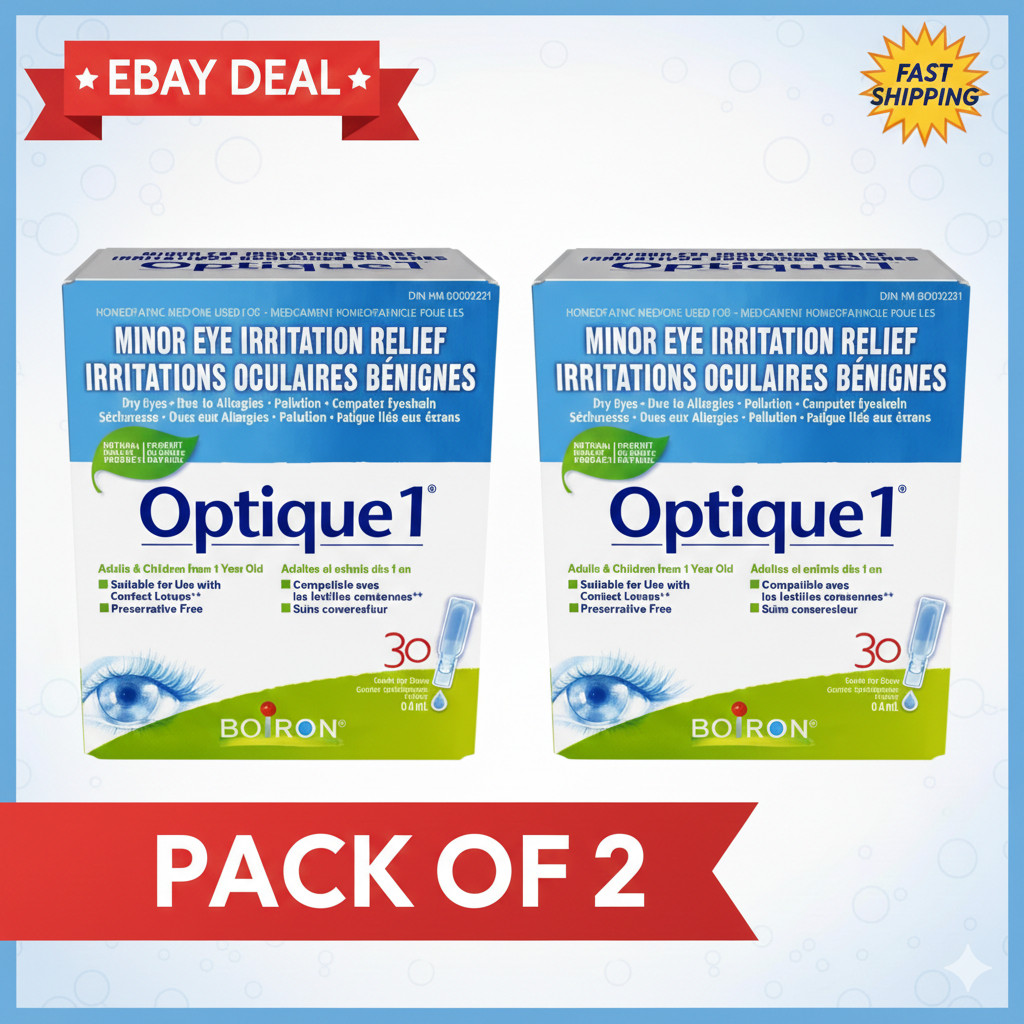 Used To Relieve Eye Irritations 60doses| Long Expiry