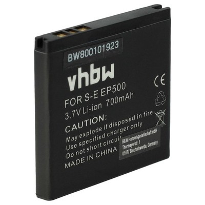 Akku für Sony-Ericsson W8a W8 Walkman WT19i W8 Vivaz Pro 700mAh