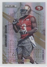 2010 Panini Rookies & Stars Rookie Longevity Gold 34/49 Anthony Dixon #172 2u3