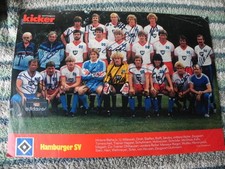 16x SIGNIERT ERNST HAPPEL Masseur RIEGER Hamburger SV 84 HSV Kicker Fußball Bild
