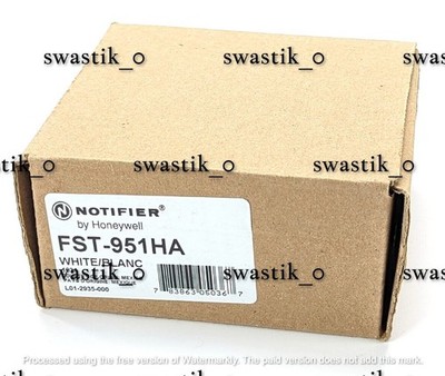 FST 951 HA Notifier Smoke Detector Head Only