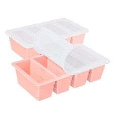 Silicone Freezer Tray for Sauce Cube: Silicone Freezing Tray for Broth Pink