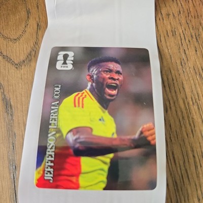 Coca-Cola Coke Zero PANINI FIFA 2026 World Cup Sticker Jefferson Lerma COL