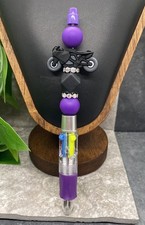 Handmade Silicone Bead  Rhinestone 5 Color Ink Pen New Free Ship Motorcycle P