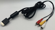 Genuine Sony OEM RCA AV Audio/video Cable For PlayStation PS1 PS2 PS3 6Z