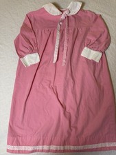 VTG Handmade Dress Around 60s Removable Bow Around Size 6 Girls