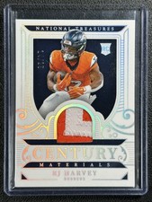 RJ HARVEY 2025 NATIONAL TREASURES CENTURY MATERIALS HOLO SILVER RC PATCH 14/25