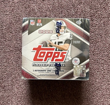 2026 Topps Flagship Football Jumbo Box Factory Sealed Brand New dinged corners