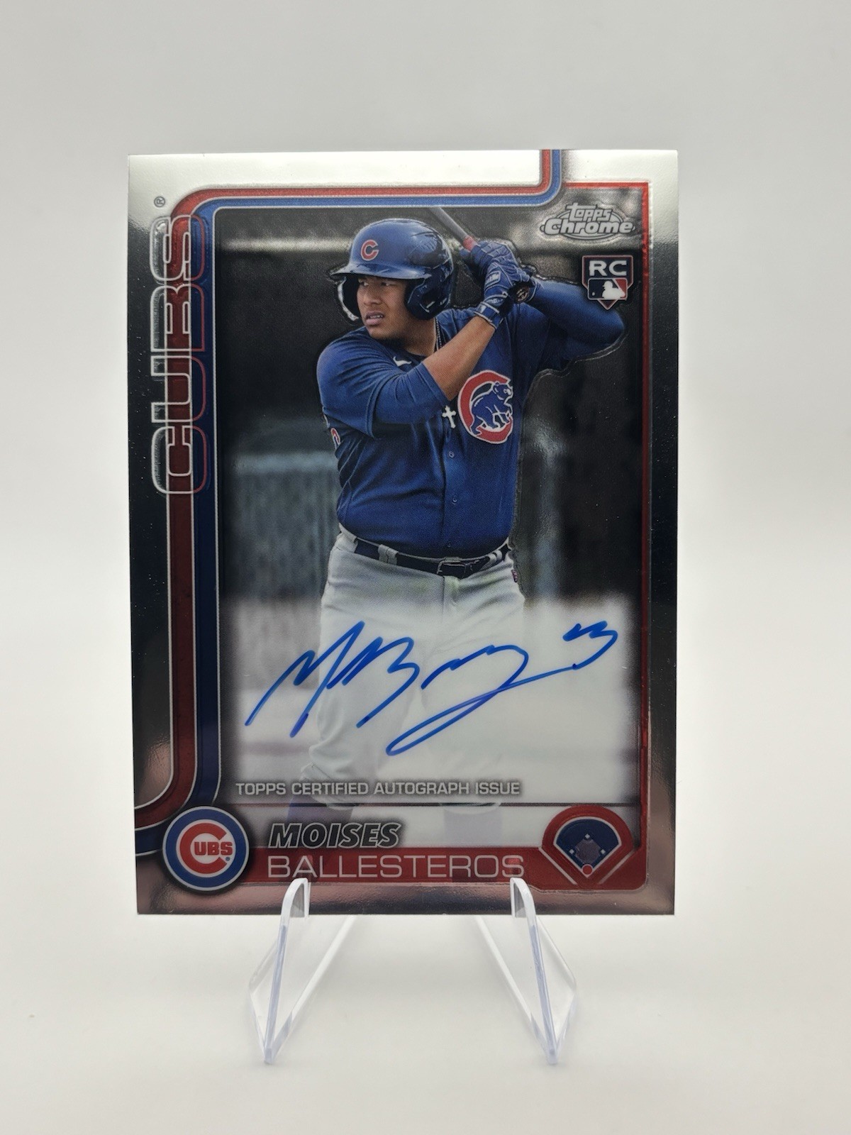 Moises Ballesteros 2025 Topps Chrome Update #RA-MB Autographs 