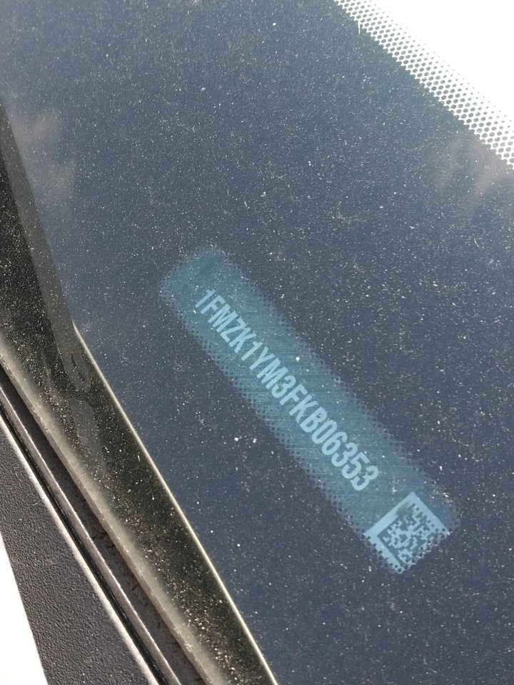 Ford Transit 150 2015 puerta derecha plateada usada OEM 506705 98 k millas Foto 3 de 4