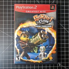 PS2 Ratchet & Clank Going Commando Greatest Hits PlayStation 2 NTSC-U/C CIB