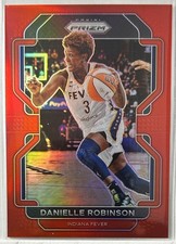 2022 Prizm WNBA #5 Danielle Robinson Red Prizm SN107/199 Indiana Fever