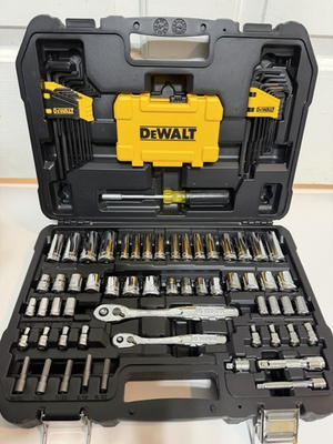 #ad DEWALT Mechanics 1 4 IN amp; 3 8 IN DRIVE Tools Set 108 Piece $114.99