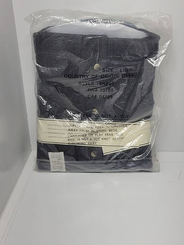 Browning Resistente Ropa Exterior Camisa Abotonada Lg Denim Negro Ciervo Logo NUEVO - Imagen 2 de 10