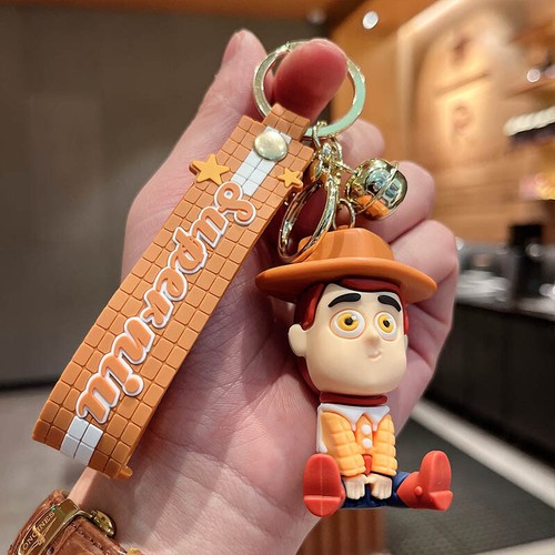 Toy Story Characters 3D Rubber Keychain Keyring Bag Charm Backpack Car Keyring - Picture 39 of 40