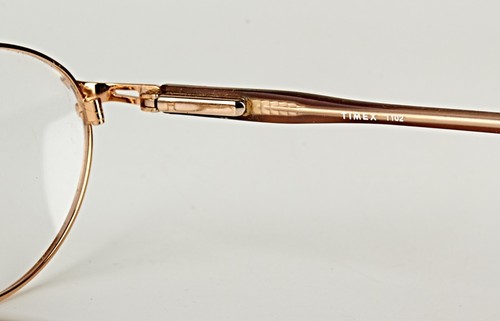 *Ladies Metal Eyeglass Frame Timex T102 Brown 52-17-130 - Picture 5 of 7