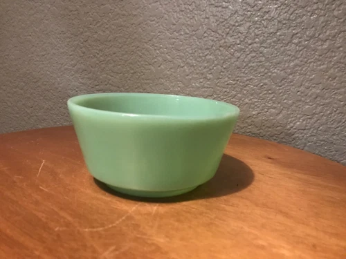 Vintage Fire King Jadeite Bowl Straight Sided 5" Round Rare