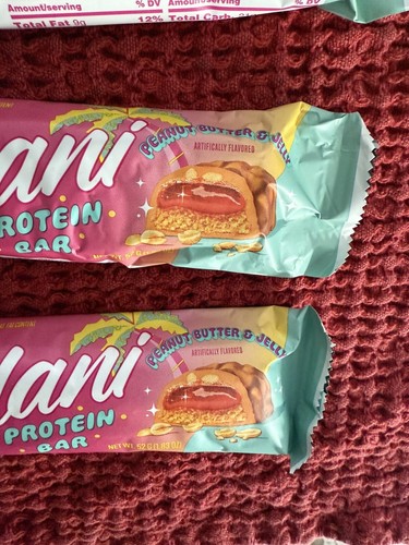 6 Alani Protein Bars Peanut Butter And Jelly Flavor Bars Per Pack - Picture 3 of 9