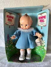 Vintage KEWPIE Cameo 12 Inch Doll By AMSCO 1974 Original Clothes