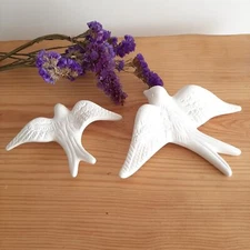 Ceramic Swallows To Paint