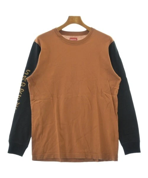 T shirt Supreme/Coupe et Couture MarronxNoir M 2200487090299