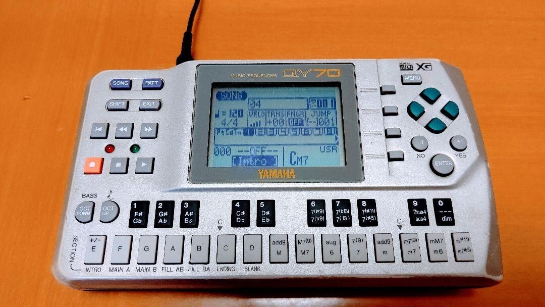 Yamaha QY70 Music Sequencer Samplers Used free shipping Japan | eBay