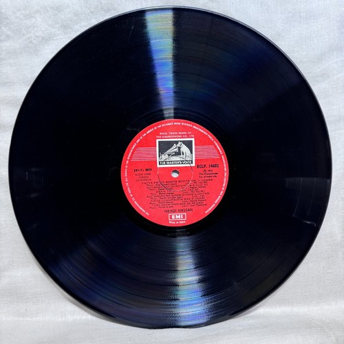 Ghazals By Mehdi Hassan LP Vinyl Record Rare 1976 Bollywood Hindi Indian EX - Picture 5 of 7