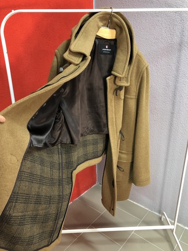 Steinbock Duffle Coat Wool Lampo Man Size 58 - Picture 2 of 14