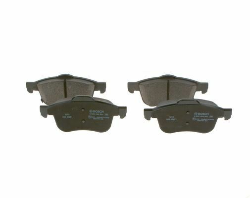 Bremsbelagsatz, Scheibenbremse Vorne FüR Fiat Bosch 0986494801-image