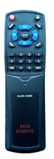 REDI TV Remote Control RC58A Genuine Black Programmable Slide Down Replacement