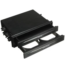 Car Dash Trim Double Din Radio Pocket Kit Drink Cup Holder Storage Box Accessory