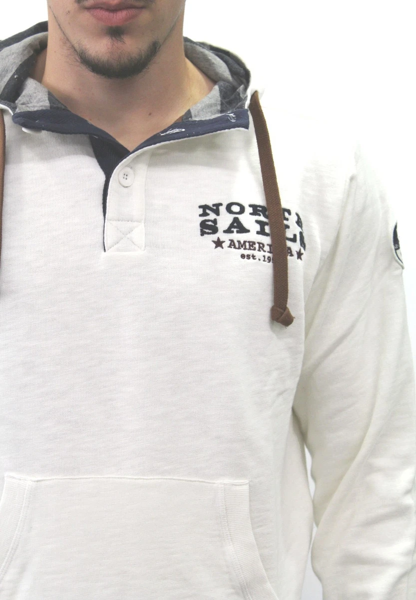 Felpa north sails bianca store