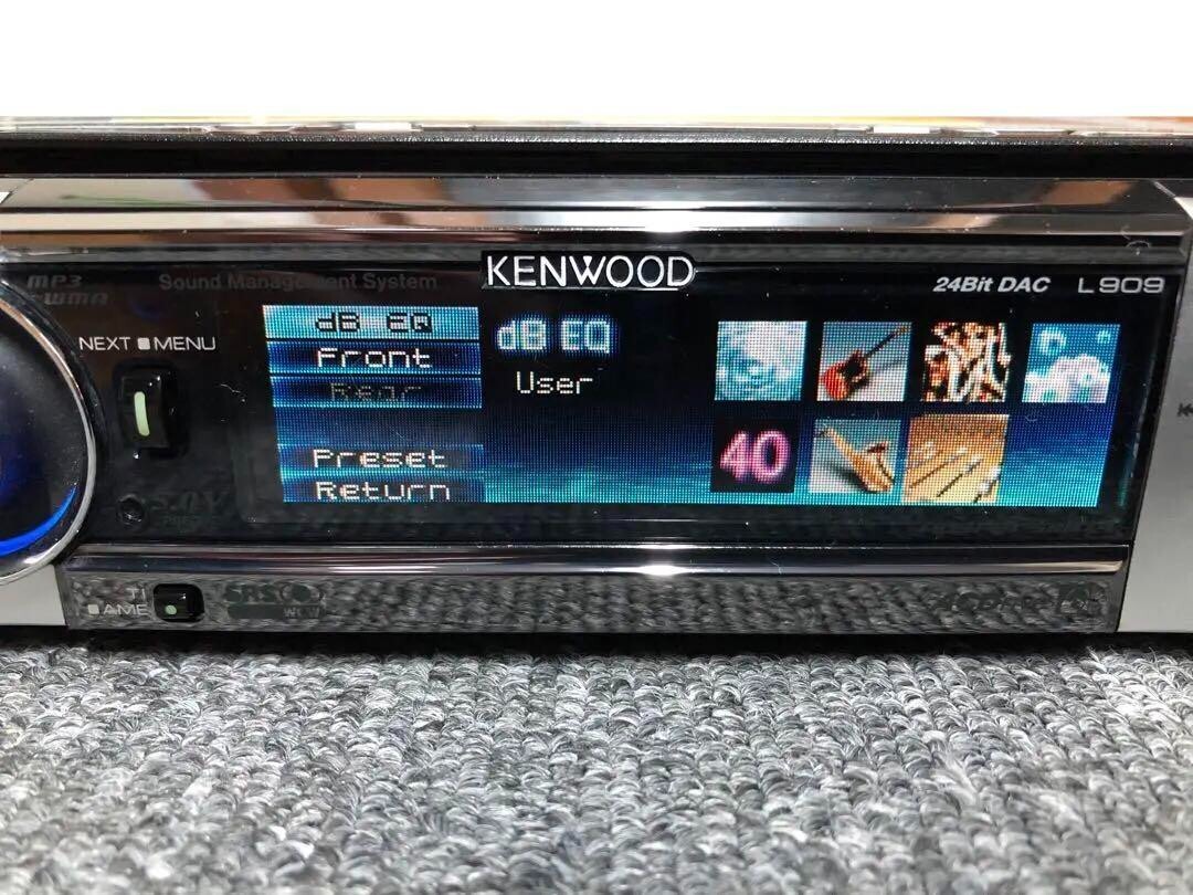 希少元箱付き】ケンウッドL909 CDチューナー